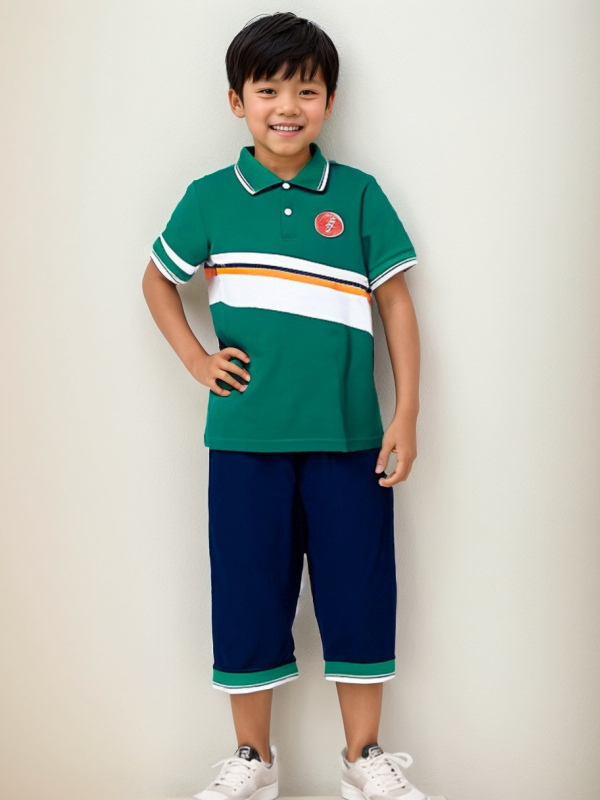 小學(xué)校服夏裝展示