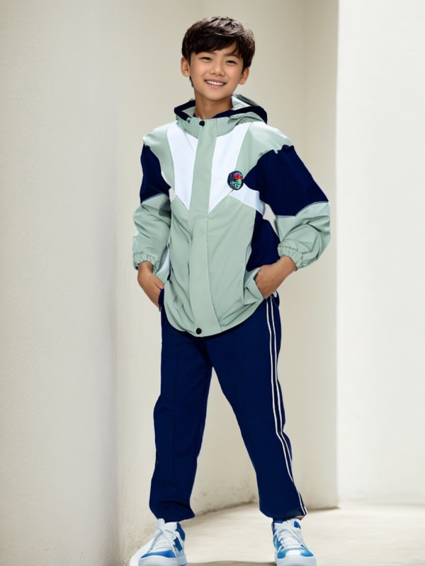 小學(xué)服裝冬裝展示 