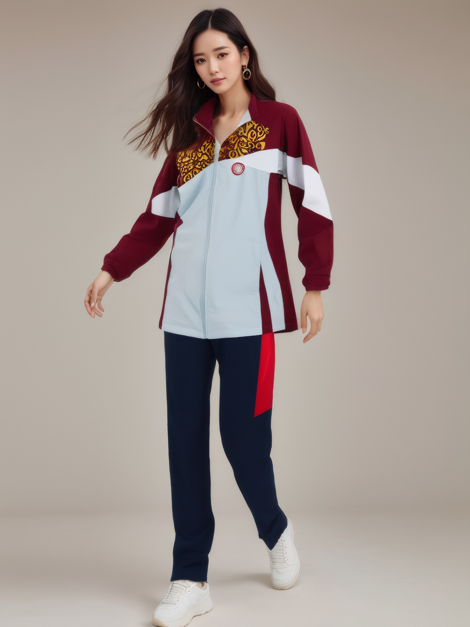 中學(xué)校服秋款展示